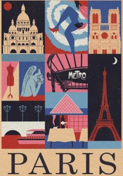 Puzzle Style in the City, Paris
