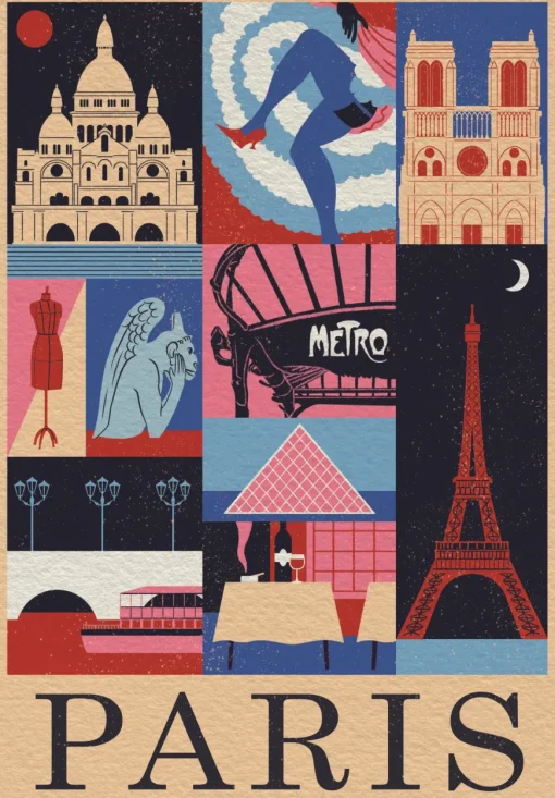 Puzzle Style in the City, Paris