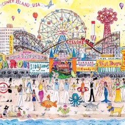 Puzzle Summer at the Amusement Park