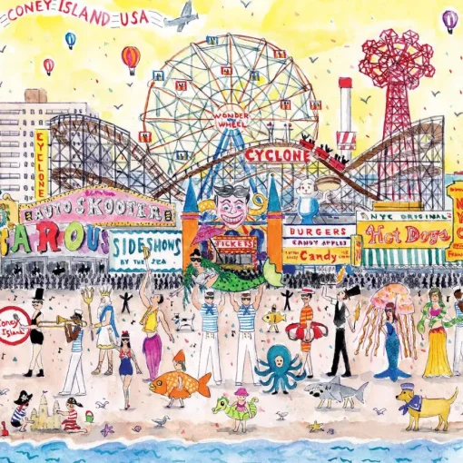 Puzzle Summer at the Amusement Park