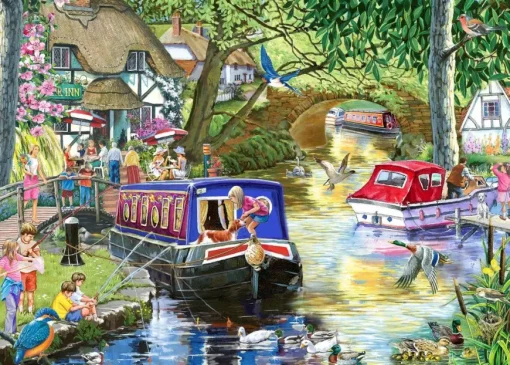 Puzzle Summer on the River