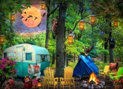 Puzzle Summertime Camping 500 XXL