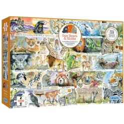 Puzzle Sun Bears and Sloths