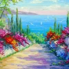 Puzzle Sunny Road to the Sea 1000