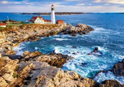 Puzzle Sunrise over Cape Elizabeth, USA