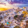Puzzle Sunset over Santorini 1000