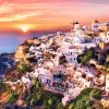 Puzzle Sunset over Santorini
