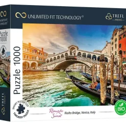 Puzzle Sunset, Rialto Bridge, Venice, Italy UFT