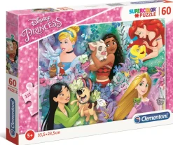 Puzzle SuperColor Puzzle: Disney Princess