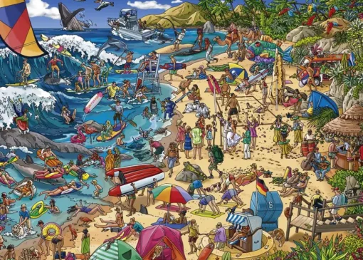 Puzzle Tanck: Seashore