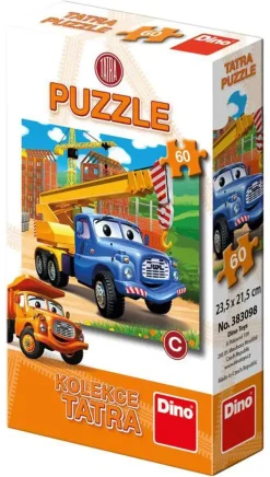Puzzle Tatra Auta: 沤eriav 60 dielikov C