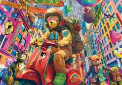Puzzle Teddy on the Go