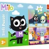 Puzzle The adventures of little kitty Milo 24 maxi