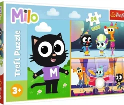 Puzzle The adventures of little kitty Milo 24 maxi