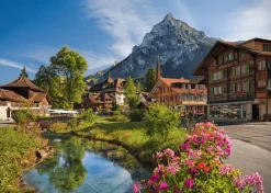 Puzzle The alps in summer