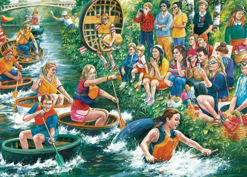 Puzzle The Coracle Regatta