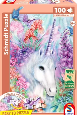 Puzzle The gentle beauty of the unicorn