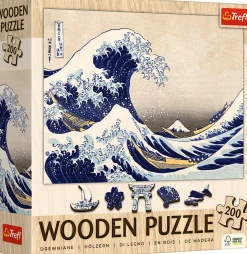 Puzzle The Great Wave of Kanagawa by Hokusai wooden
