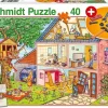 Puzzle The hardworking craftsmen 40 dielikov