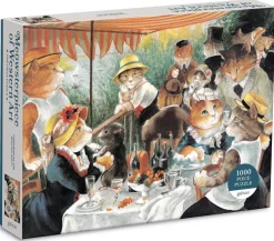 Puzzle The Luncheon of the Boating Party Meowsterpiece