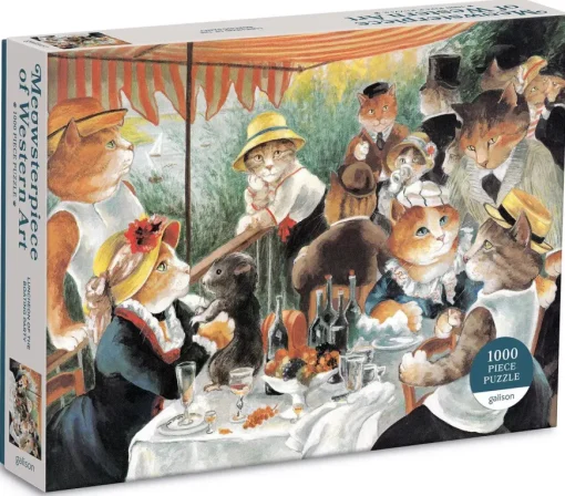 Puzzle The Luncheon of the Boating Party Meowsterpiece