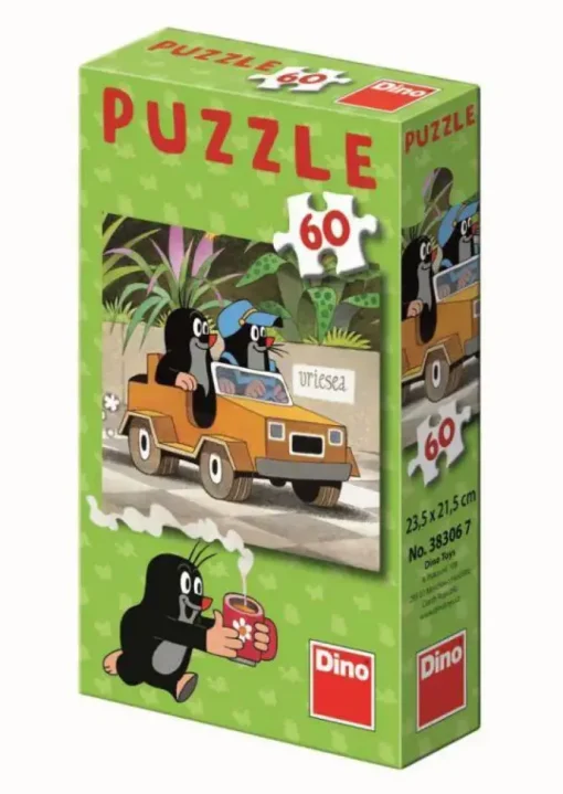 Puzzle The mole carries 60 pieces