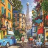 Puzzle The Old Streets of Paris
