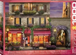 Puzzle The Red Hat restaurant Paris