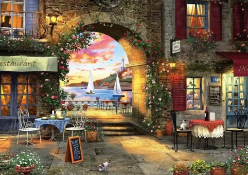 Puzzle The seaside restaurant