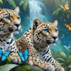 Puzzle The Two Leopards