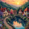 Puzzle The Village by the Water