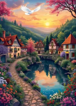 Puzzle The Village by the Water