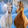Puzzle The Winter Horses