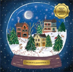 Puzzle The Winter Snow Globe