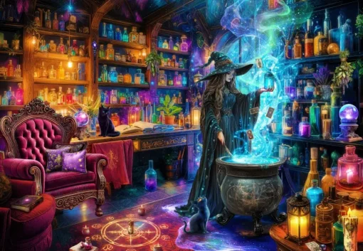 Puzzle The Witch's Lair