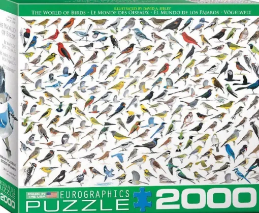 Puzzle The World of Birds, by David Sibley