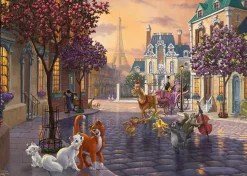 Puzzle Thomas Kinkade - Disney - The Aristocats