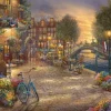 Puzzle Thomas Kinkade: Amsterdam
