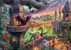 Puzzle Thomas Kinkade: Disney: Maleficent