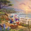 Puzzle Thomas Kinkade: Donald and Daisy, A Duck Day Afternoon