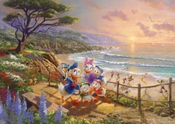 Puzzle Thomas Kinkade: Donald and Daisy, A Duck Day Afternoon