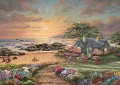 Puzzle Thomas Kinkade: Seaside Cottage