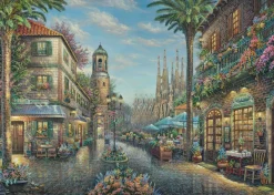 Puzzle Thomas Kinkade: Spanish Café