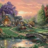 Puzzle Thomas Kinkade: Sweetheart Retreat