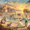 Puzzle Thomas Kinkade: The Little Mermaid Celebration of Love