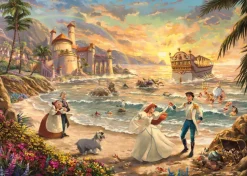 Puzzle Thomas Kinkade: The Little Mermaid Celebration of Love