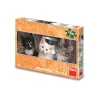 Puzzle Three kittens 150