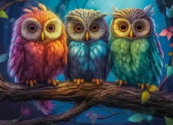 Puzzle Three Little Owls