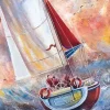Puzzle Three Seamen on a Boat