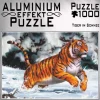 Puzzle Tiger in the snow